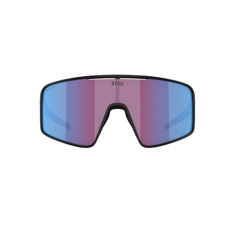Okulary przeciwsłoneczne Bliz P001 L matte black/rose/violet mirror blue