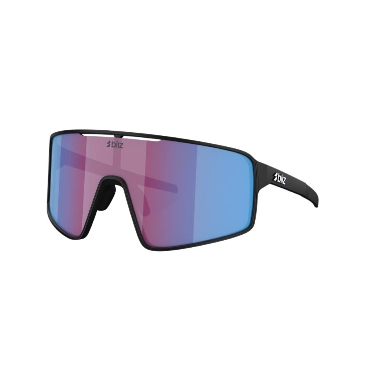 Okulary przeciwsłoneczne Bliz P001 L matte black/rose/violet mirror blue