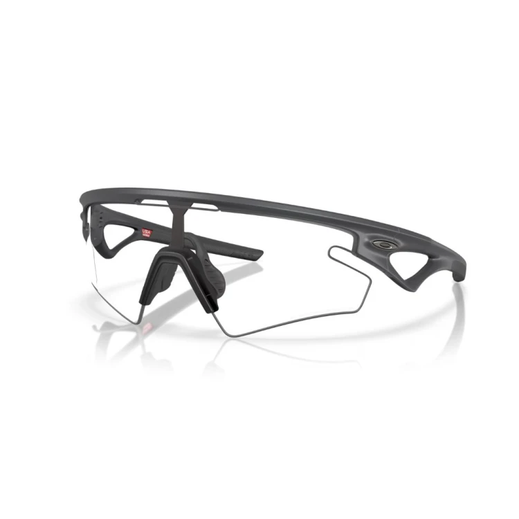 Okulary przeciwsłoneczne Oakley Sphaera Slash Carbon/clear to black photochromic