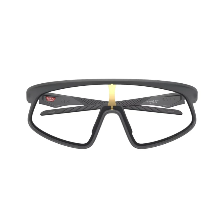 Okulary przeciwsłoneczne Oakley RSLV 141 matte carbon/clear to black iridium photo