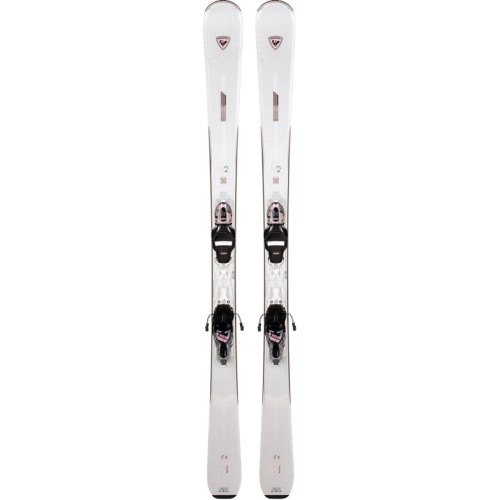 Narty Rossignol Nova 2 + Look Xpress W 10 GW B83 white sparkle
