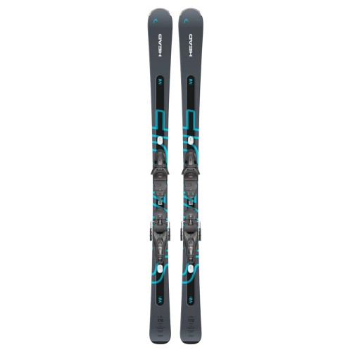 Narty Head Shape e-V8 SW AMT-PR anth/bl + PROTECTOR PR 11
