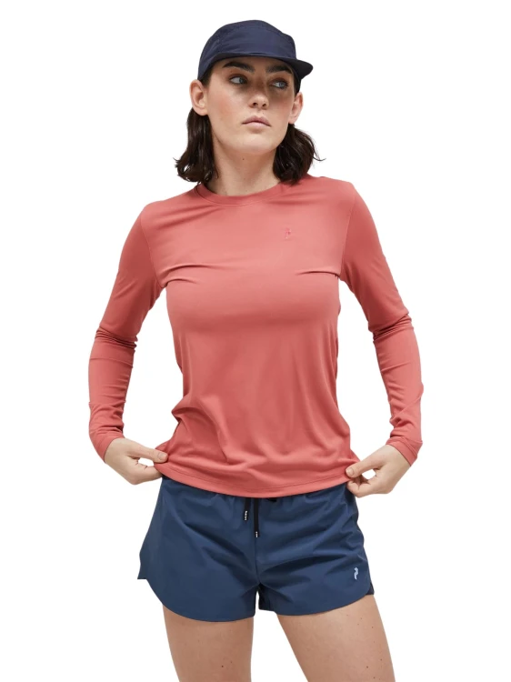 Koszulka damska Peak Performance Alum light long sleeve różowa