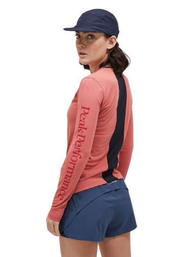 Koszulka damska Peak Performance Alum light long sleeve różowa