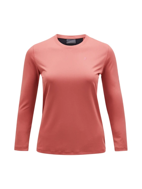 Koszulka damska Peak Performance Alum light long sleeve różowa