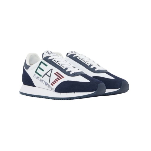 Buty sportowe męskie EA7 Emporio Armani Black and White Vintage White Sky Captain