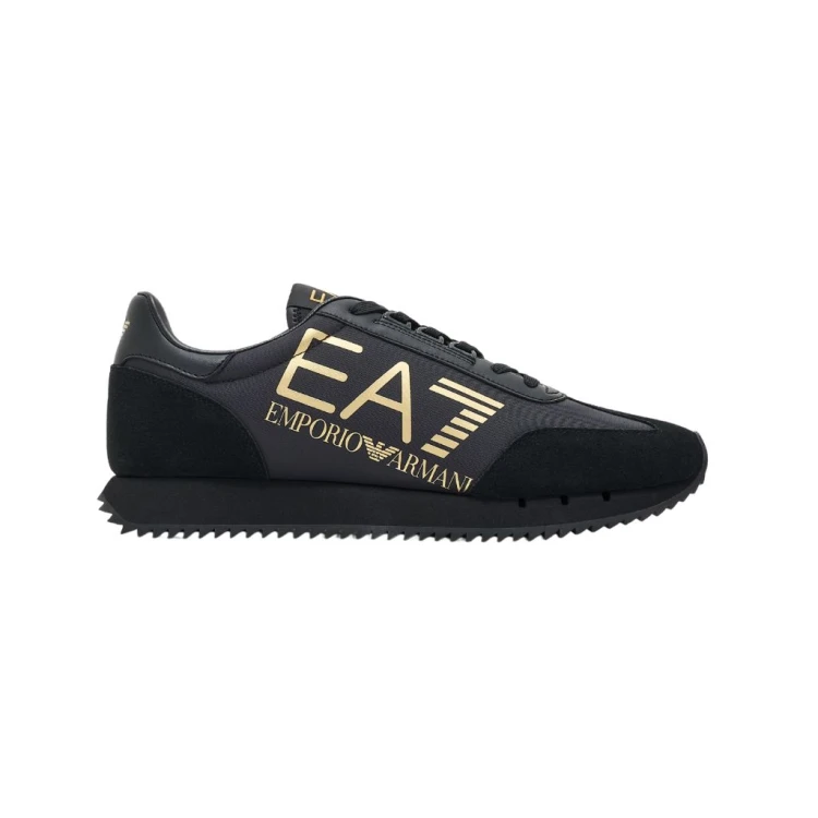 Buty sportowe męskie EA7 Emporio Armani Black and White Vintage Black