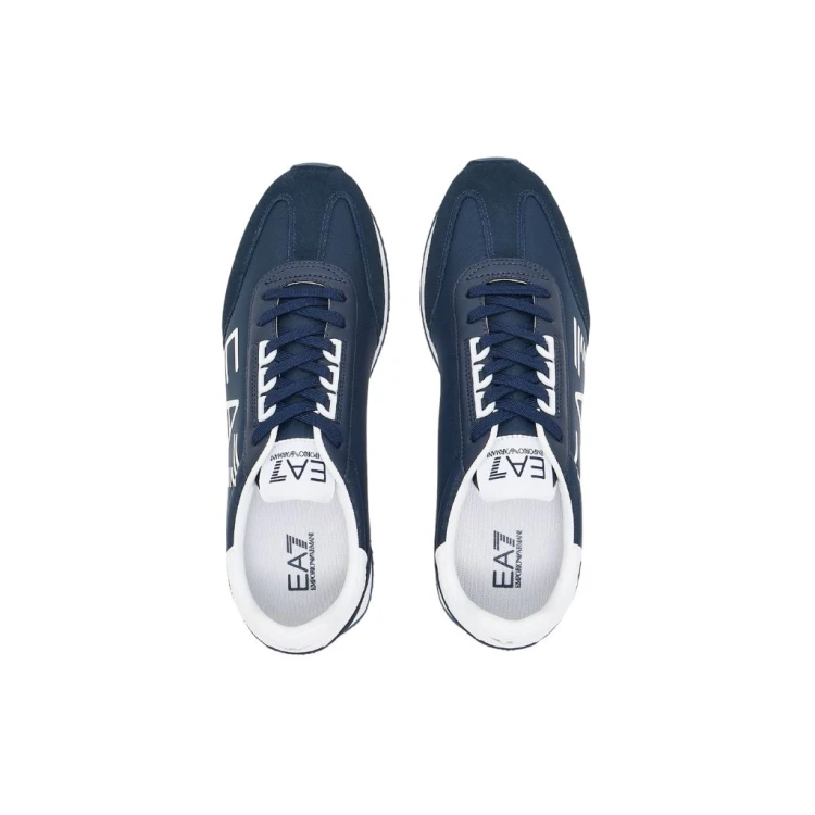 Buty sportowe męskie EA7 Emporio Armani Black and White Vintage Blue