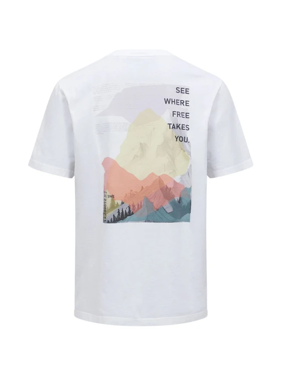 Koszulka Peak Performance męska Original Graphic Tee white