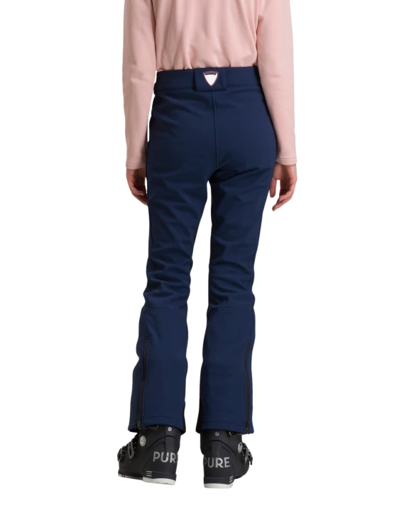 Spodnie Rossignol W Softshell Flat Pant navy blue