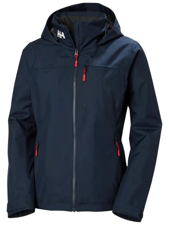 Kurtka damska Helly Hansen Crew Hooded Midlayer Jacket 2.0 navy