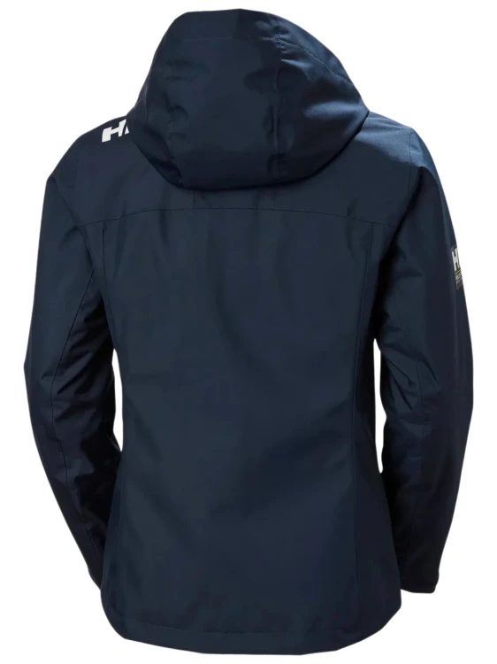 Kurtka damska Helly Hansen Crew Hooded Midlayer Jacket 2.0 navy