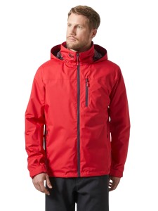 Kurtka męska Helly Hansen Crew Hooded Midlayer Jacket 2.0 red