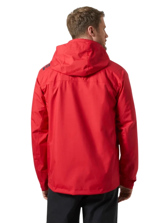 Kurtka męska Helly Hansen Crew Hooded Midlayer Jacket 2.0 red