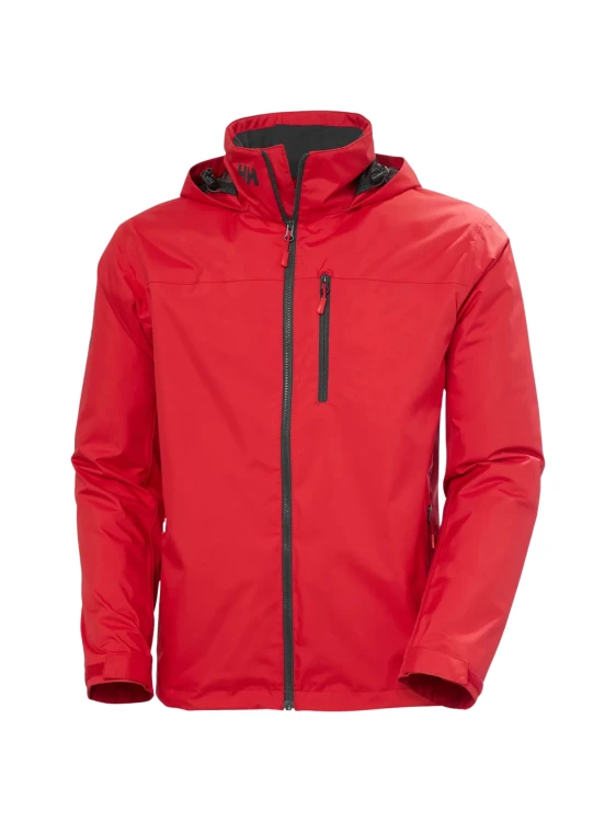 Kurtka męska Helly Hansen Crew Hooded Midlayer Jacket 2.0 red