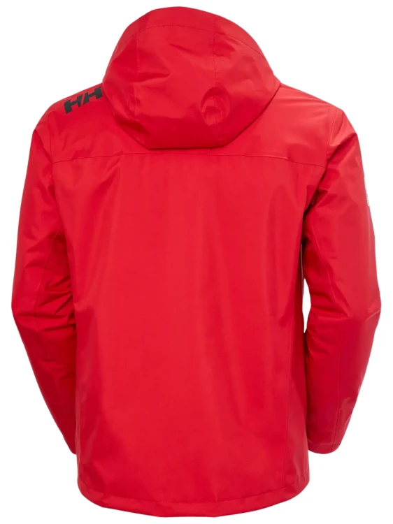 Kurtka męska Helly Hansen Crew Hooded Midlayer Jacket 2.0 red