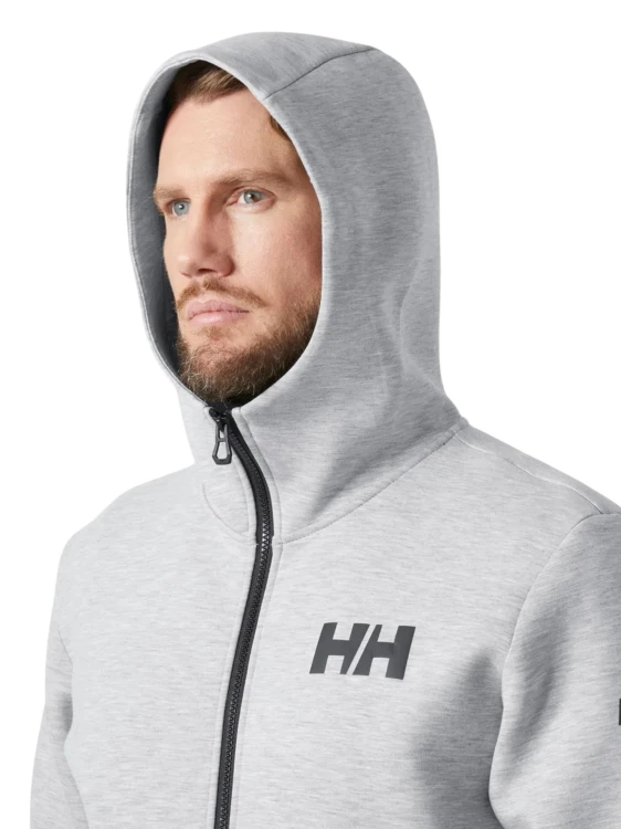 Bluza męska Helly Hansen HP Ocean Sailing Full-Zip Jacket 2.0 grey melange