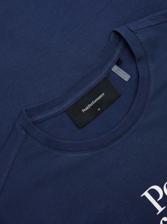 Koszulka męska Peak Performance Original Tee blue shadow / offwhite