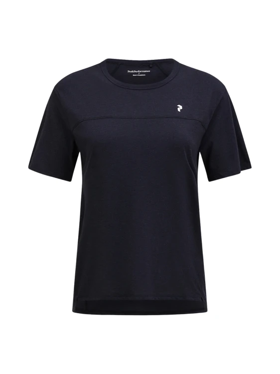 Koszulka damska Peak Performance Trail Wool Blend SS black