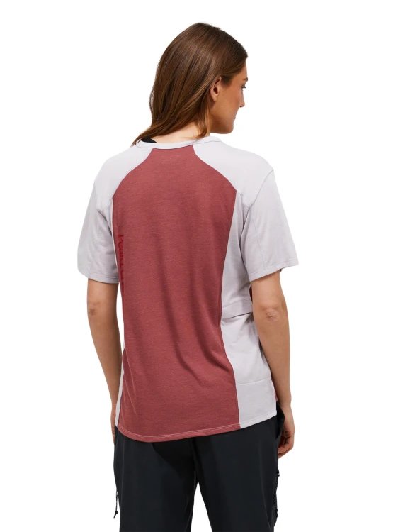 Koszulka damska Peak Performance Trail Wool Blend SS misty lavender / wild rouge