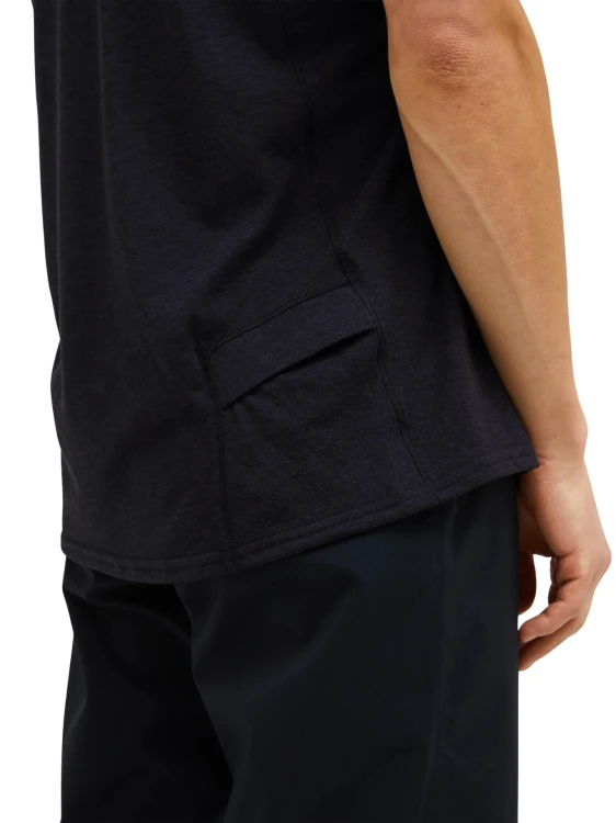 Koszulka męska Peak Performance Trail Wool Blend SS black