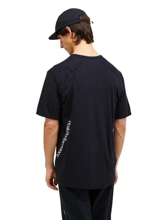 Koszulka męska Peak Performance Trail Wool Blend SS black