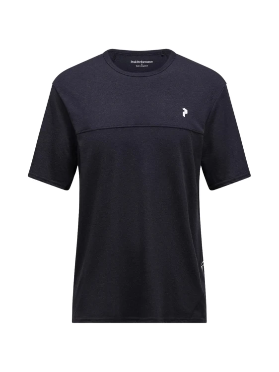 Koszulka męska Peak Performance Trail Wool Blend SS black