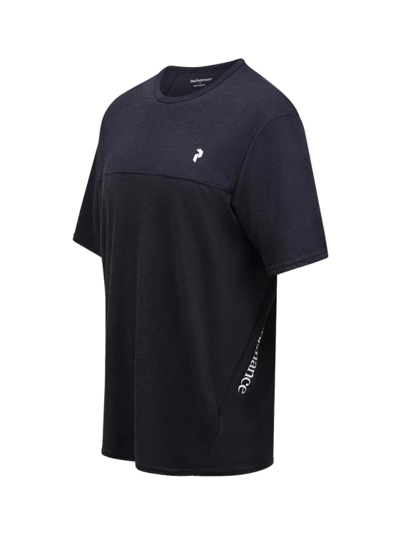 Koszulka męska Peak Performance Trail Wool Blend SS black