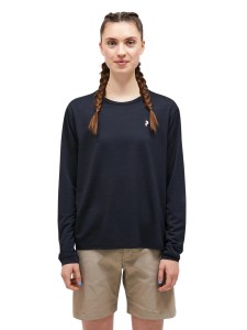 Koszulka damska Peak Performance Trail LS black