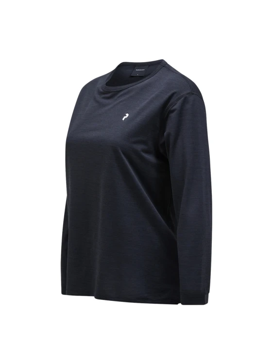 Koszulka damska Peak Performance Trail LS black