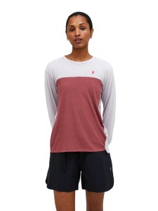 Koszulka damska Peak Performance Trail Wool Blend LS misty lavender / wild rouge