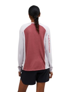 Koszulka damska Peak Performance Trail Wool Blend LS misty lavender / wild rouge