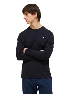 Koszulka męska Peak Performance Trail Wool Blend LS black