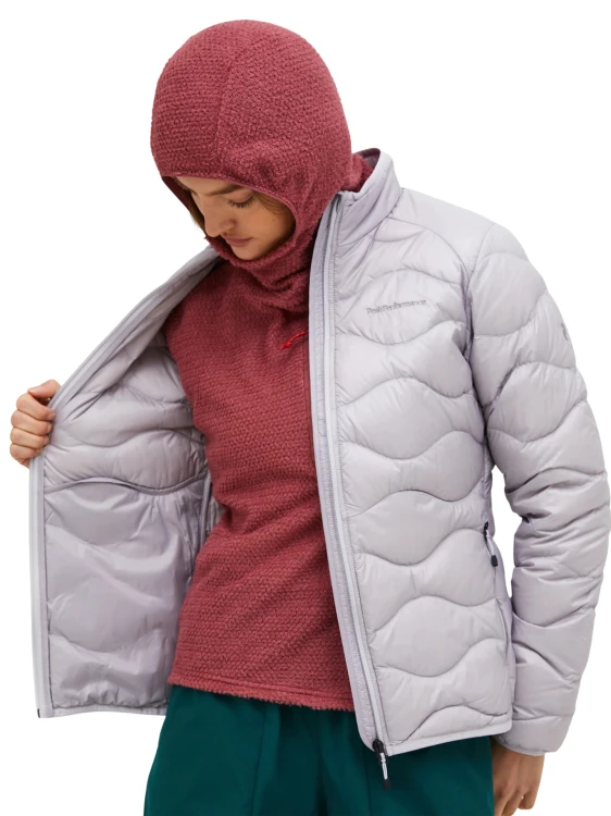 Kurtka Peak Performance damska Helium Down Jacket misty lavender