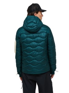 Kurtka puchowa męska Peak Performance Helium Utility Down Hood Jacket ponderosa pine / sand fog
