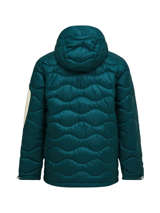 Kurtka puchowa męska Peak Performance Helium Utility Down Hood Jacket ponderosa pine / sand fog