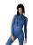Bluza Rossignol JCC damska Booster 1/2 Zip niebieska