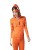 Bluza Rossignol JCC damska Booster 1/2 Zip pomarańczowa