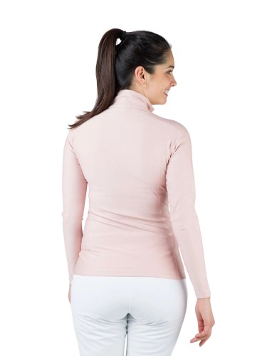 Bluza Rossignol W Classique 1/2 Zip pink