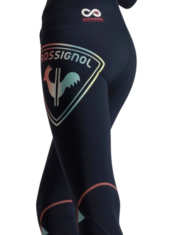Legginsy Rossignol W Infini Compression Race navy