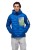 Kurtka puchowa męska Peak Performance Helium AOP Utility Down Hood true blue/aop