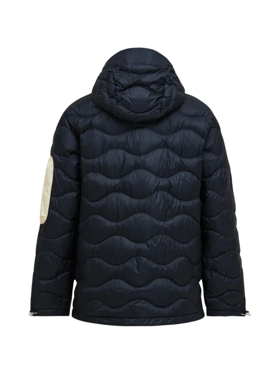 Kurtka puchowa męska Peak Performance Helium Utility Down Hood Jacket black/sand fog