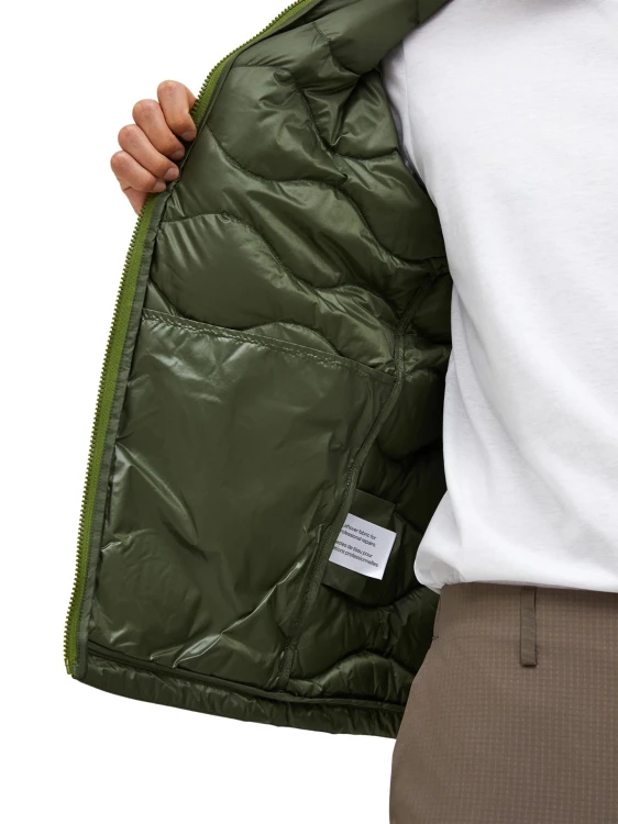 Kurtka puchowa męska Peak Performance Helium Utility Down Hood Jacket pine needle/mosswood