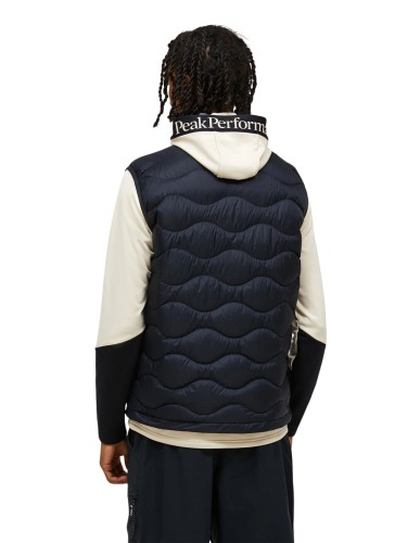 Kamizelka Peak Performance puchowa męska Helium Utility Down Vest black/sand fog