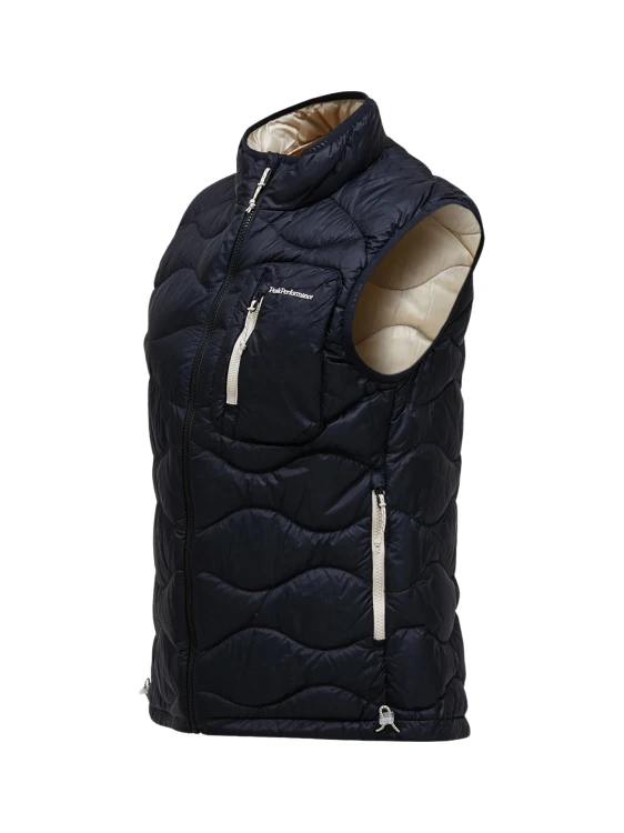 Kamizelka puchowa damska Peak Performance Helium Utility Down Vest black/sand fog