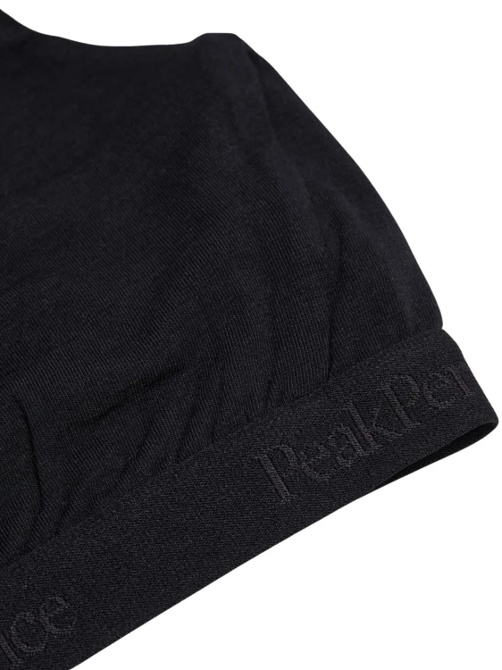 Top termiczny damski Peak Performance MagicTop Wool-blend Baselayer black