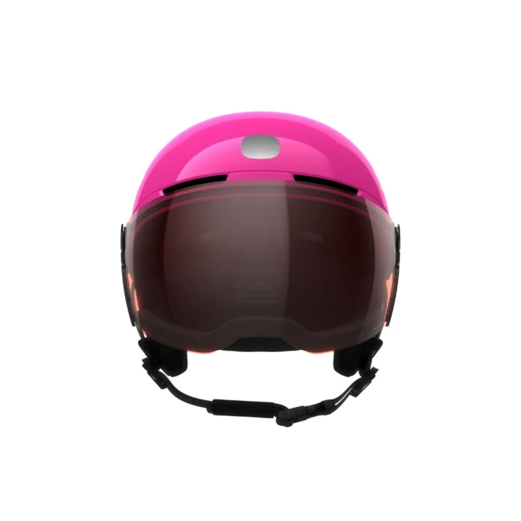 Kask narciarski POCito Obex Visor fluorescent pink/partly sunny/light orange