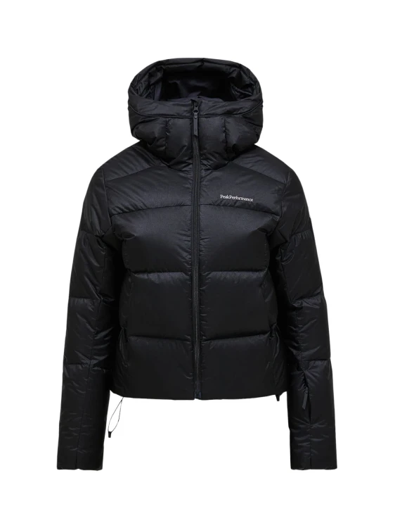 Kurtka narciarska damska Peak Performance Glissade Down Ski black