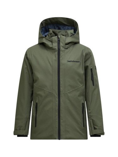 Kurtka narciarska dziecięca Peak Performance Maroon HIPE® 2L Insulated Shell pine needle