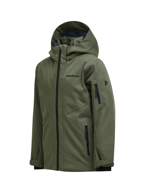Kurtka narciarska dziecięca Peak Performance Maroon HIPE® 2L Insulated Shell pine needle